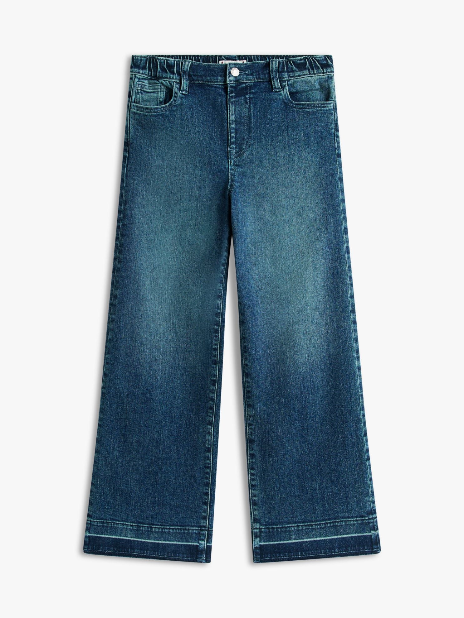 Tommy Hilfiger Kids' Stretch Wide Leg Jean