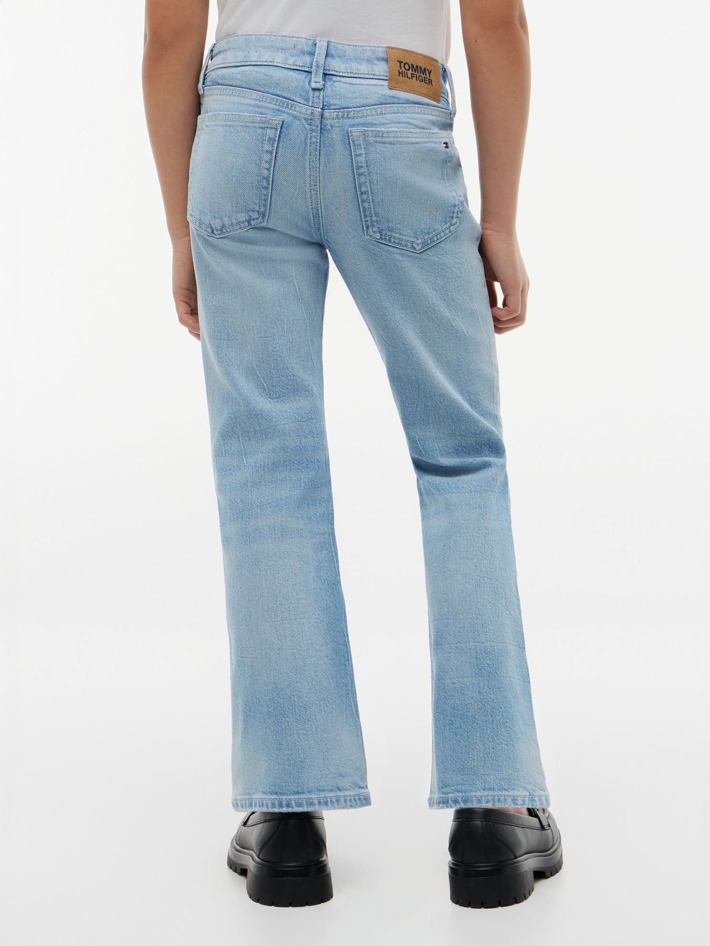 Tommy Hilfiger Kids' Patch Pocket Flared Jean
