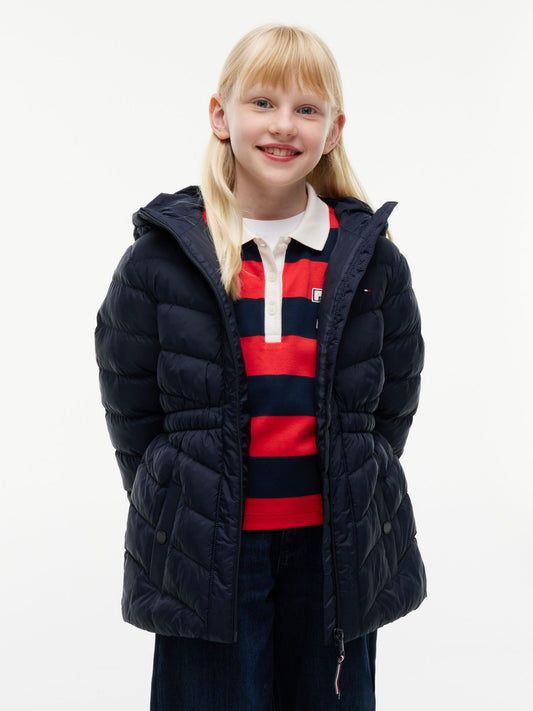 Tommy Hilfiger Kids' Quilted Hooded Jacket