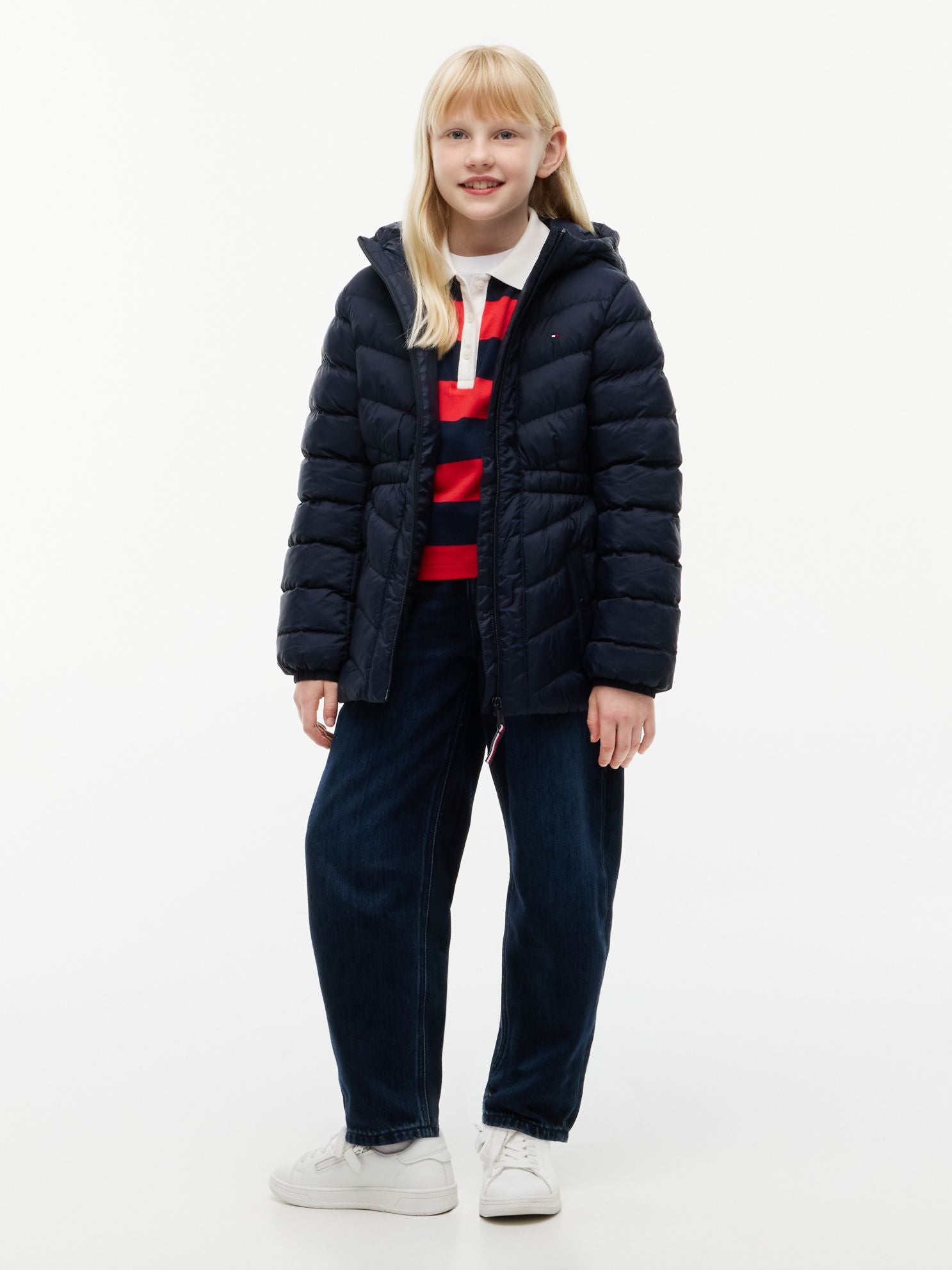 Tommy Hilfiger Kids' Quilted Hooded Jacket