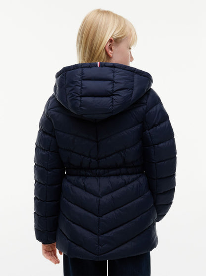 Tommy Hilfiger Kids' Quilted Hooded Jacket