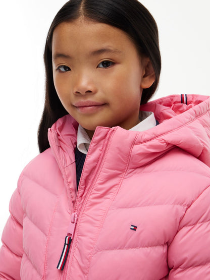 Tommy Hilfiger Kids' Quilted Hooded Jacket