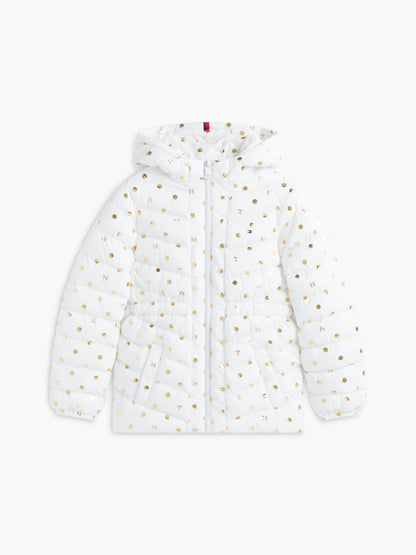 Tommy Hilfiger Kids' THProtect Foil Accent Quilted Jacket