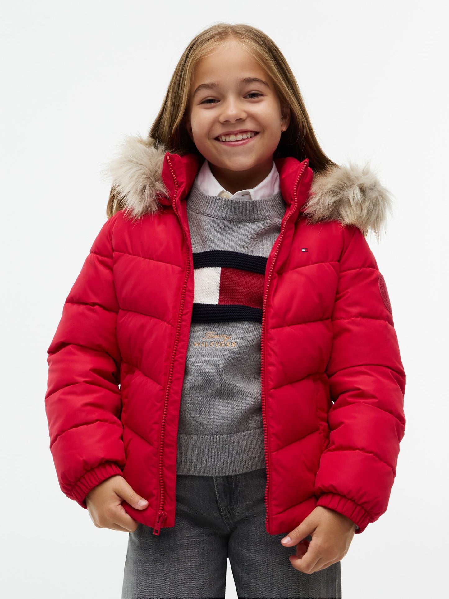 Tommy Hilfiger Kids' Hooded Puffer Jacket