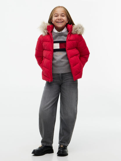 Tommy Hilfiger Kids' Hooded Puffer Jacket