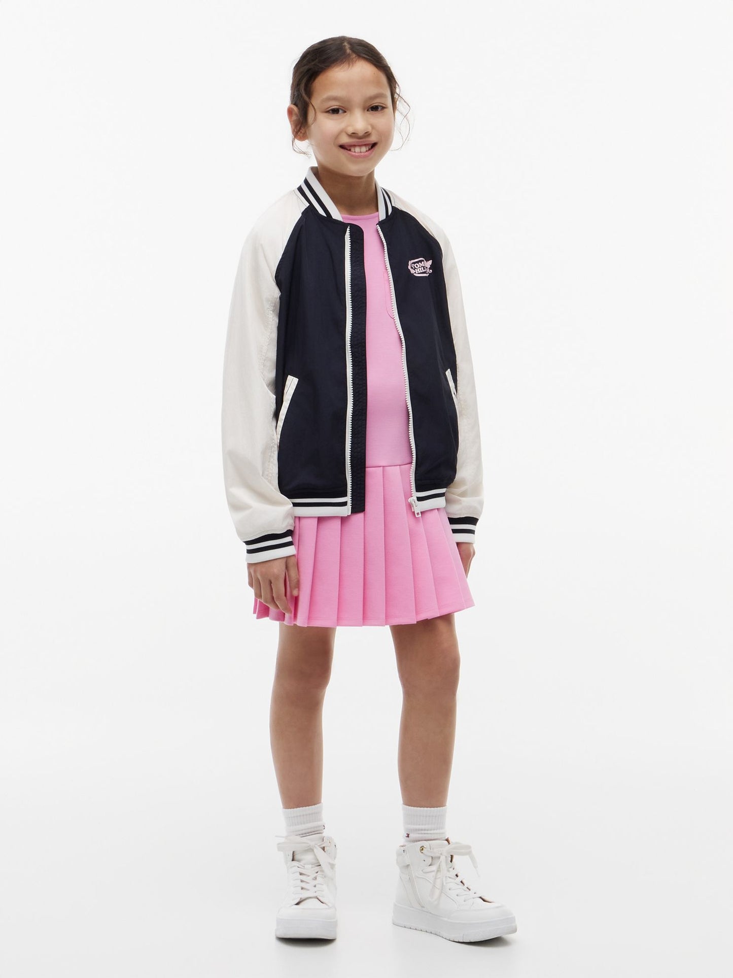 Tommy Hilfiger Kids' Butterfly Logo Bomber