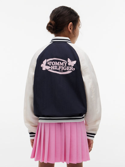Tommy Hilfiger Kids' Butterfly Logo Bomber