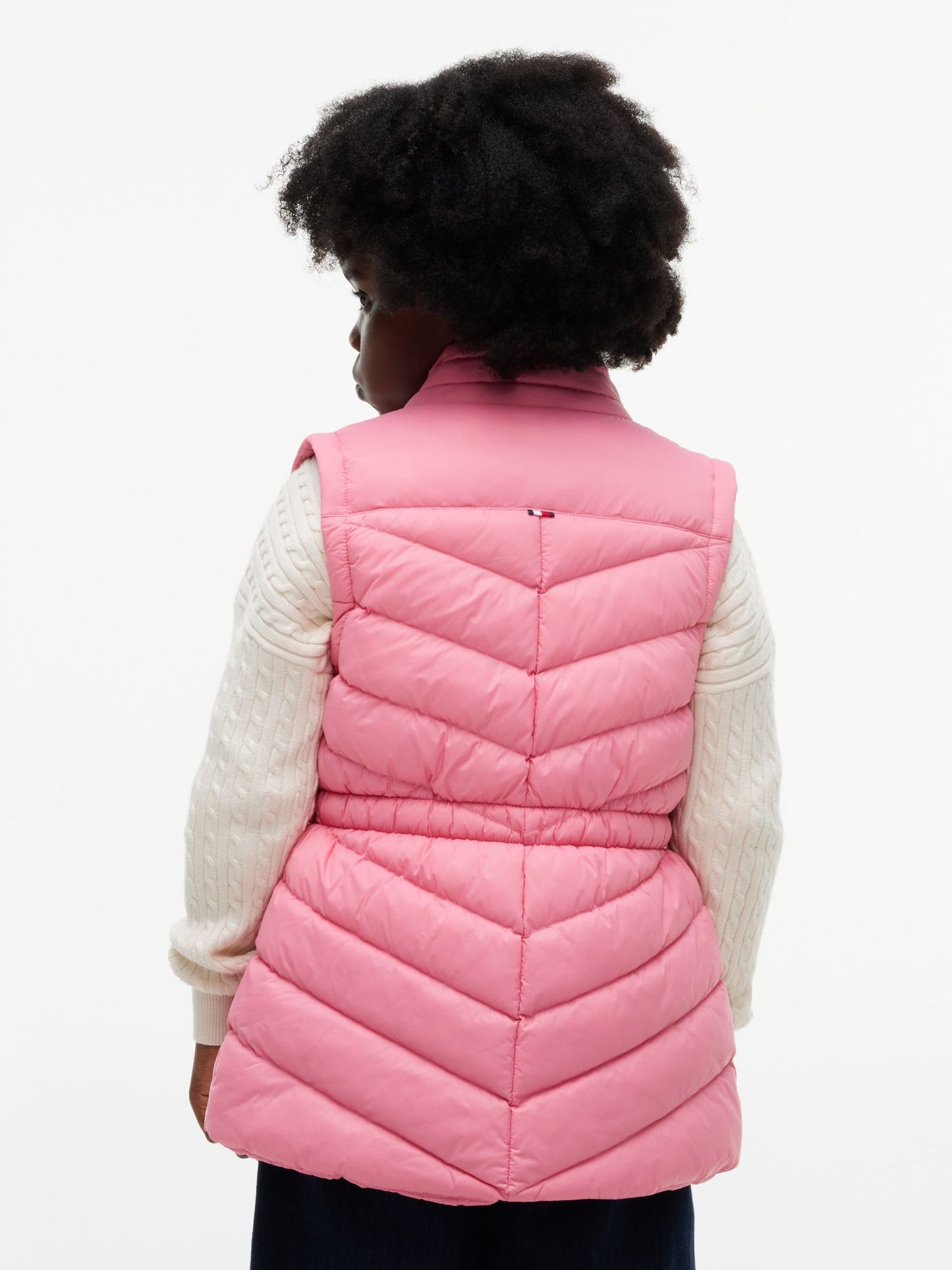 Tommy Hilfiger Kids' Chevron Quilted Vest