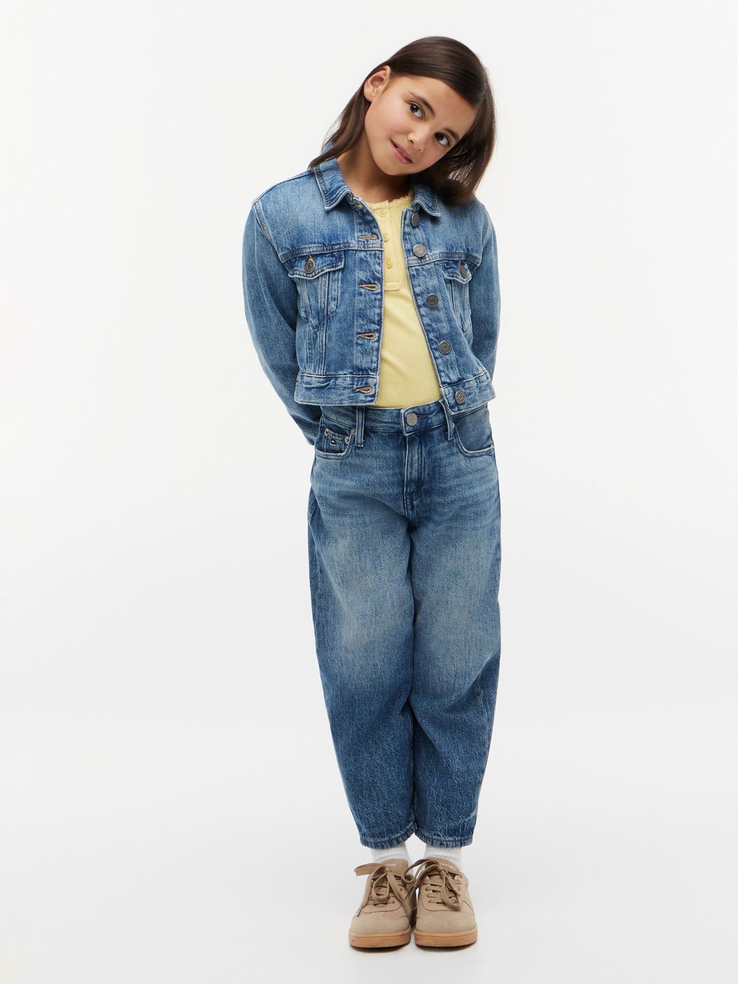 Tommy Hilfiger Kids' Embroidered Star Denim Jacket
