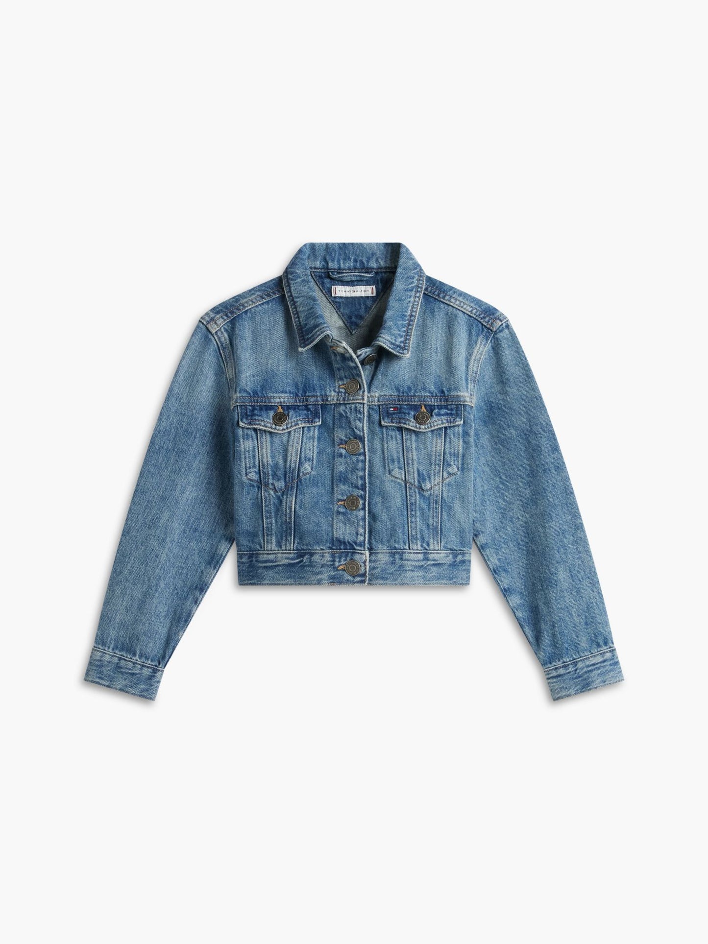 Tommy Hilfiger Kids' Embroidered Star Denim Jacket