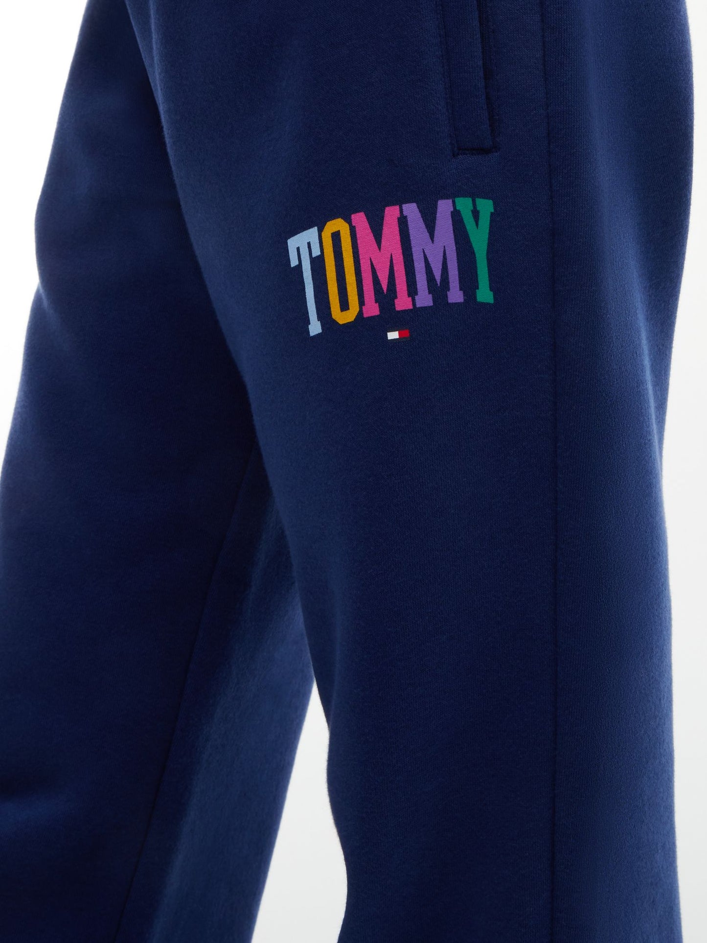 Tommy Hilfiger Kids' Collegiate Logo Wide Leg Sweatpant