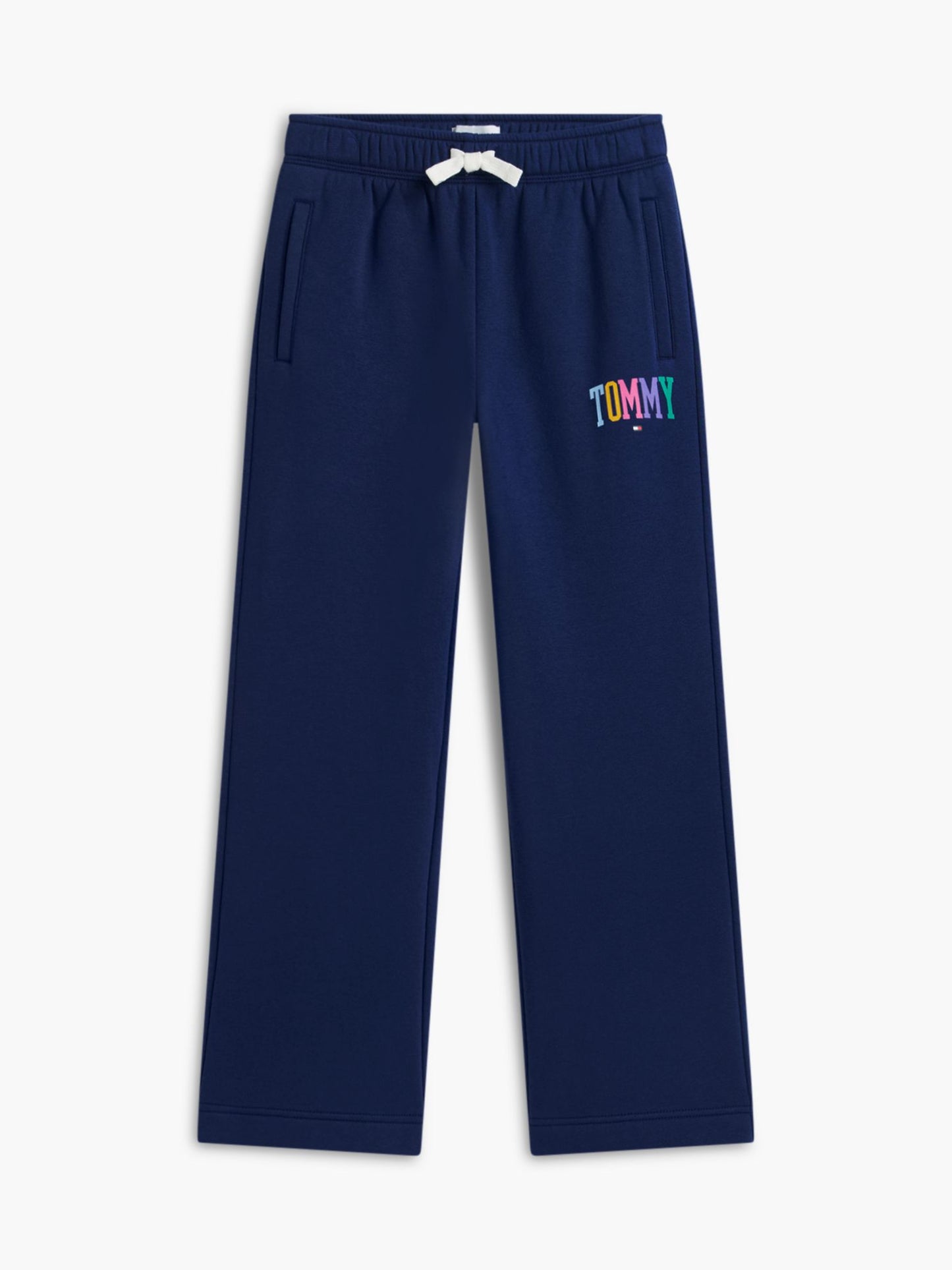 Tommy Hilfiger Kids' Collegiate Logo Wide Leg Sweatpant