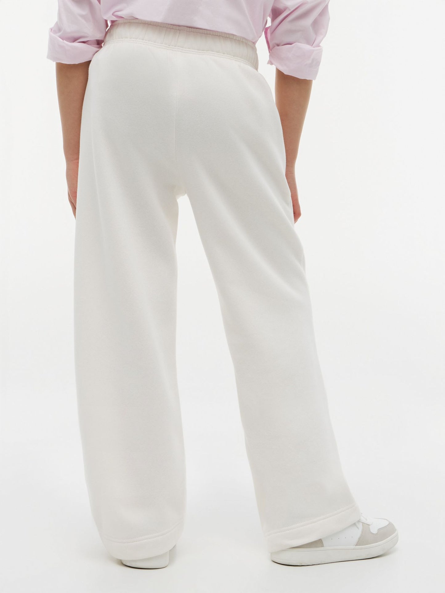Tommy Hilfiger Kids' Collegiate Logo Wide Leg Sweatpant