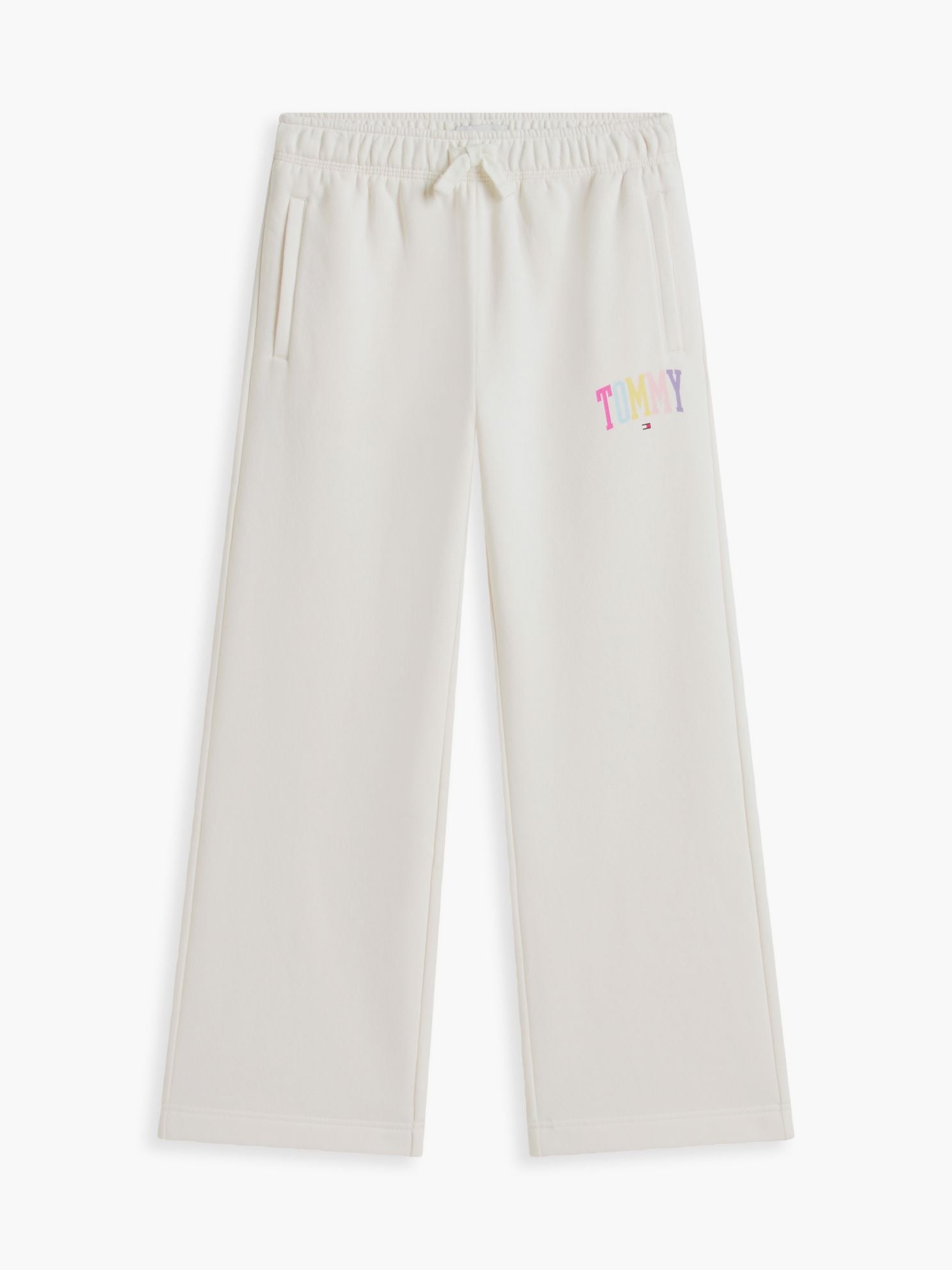 Tommy Hilfiger Kids' Collegiate Logo Wide Leg Sweatpant