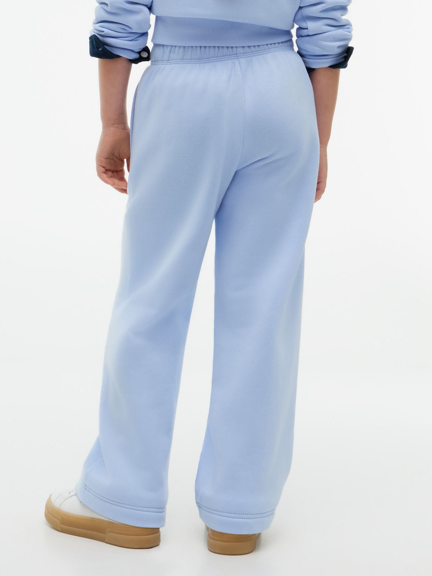 Tommy Hilfiger Kids' Collegiate Logo Wide Leg Sweatpant