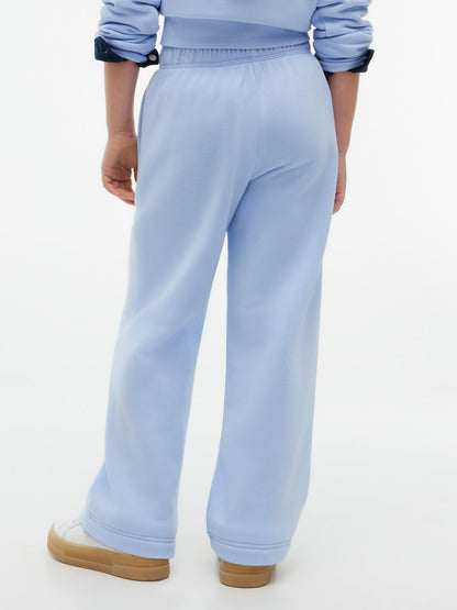 Tommy Hilfiger Kids' Collegiate Logo Wide Leg Sweatpant