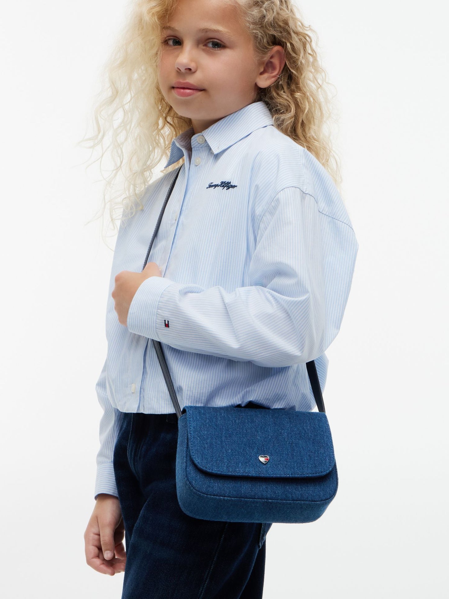 Tommy Hilfiger Kids' Denim Crossbody Bag