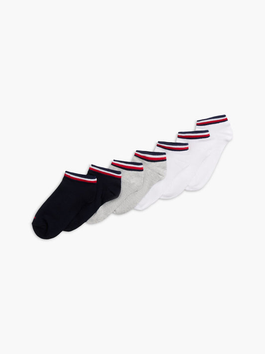 Tommy Hilfiger Kids' Ankle Sock 7-Pack