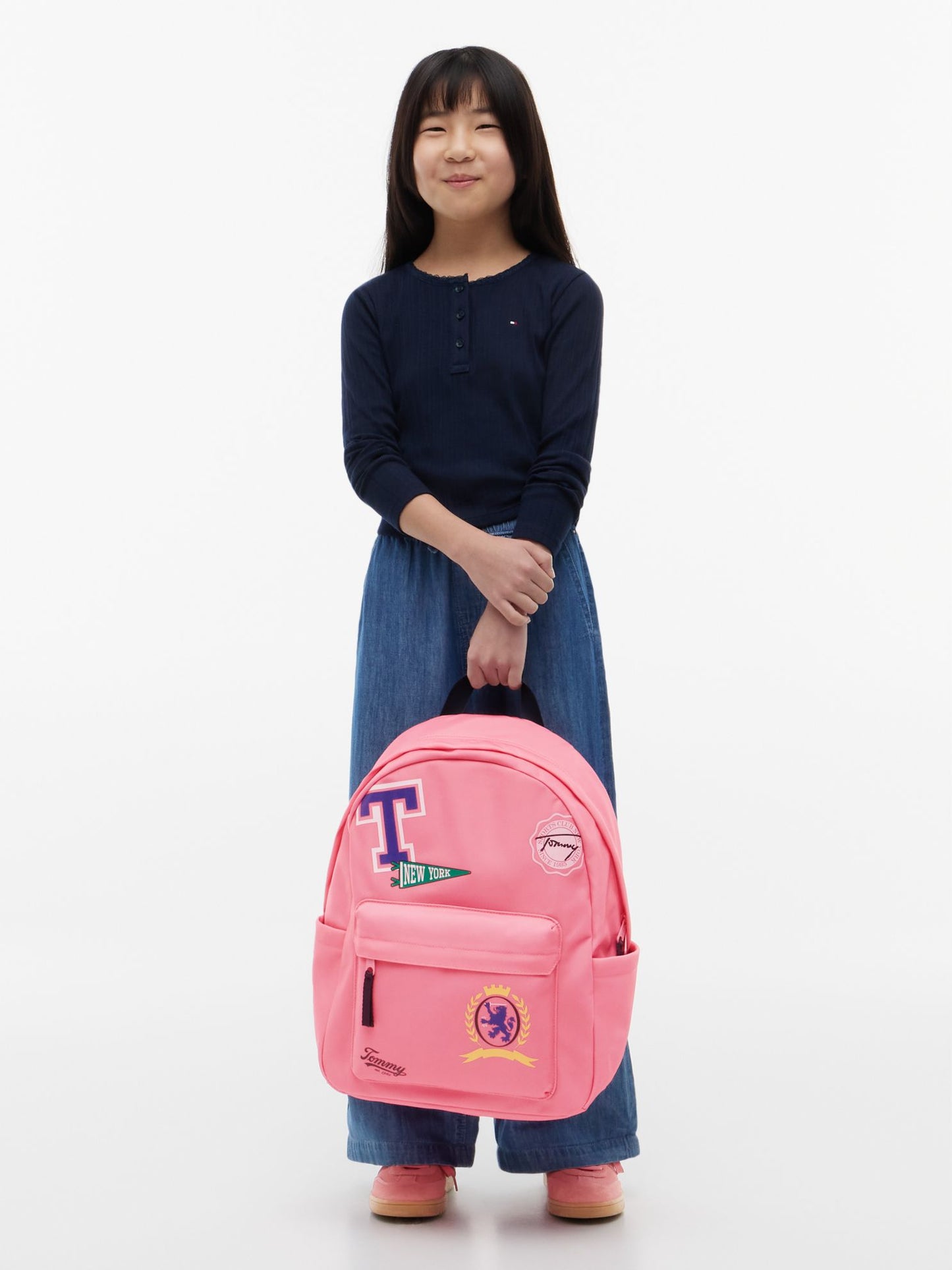 Tommy Hilfiger Kids' Mixed Varsity Logo Backpack