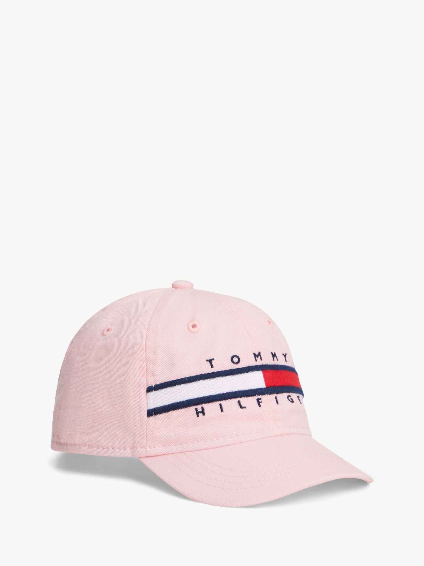 Tommy Hilfiger Kids' Flag Stripe Logo Baseball Cap