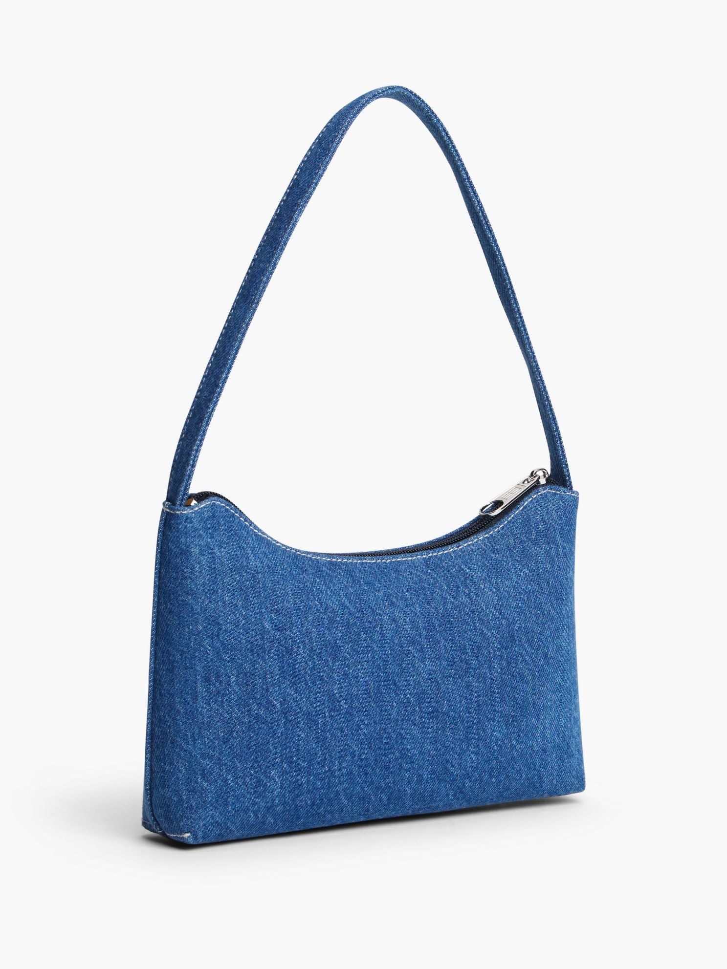 Tommy Hilfiger Kids' Flag Logo Denim Shoulder Bag