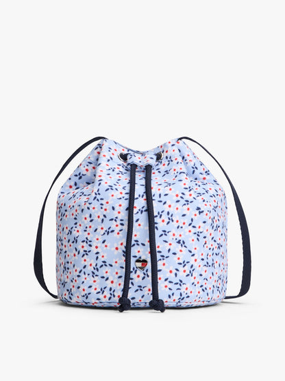 Tommy Hilfiger Kids' Floral Print Crossbody Bucket Bag