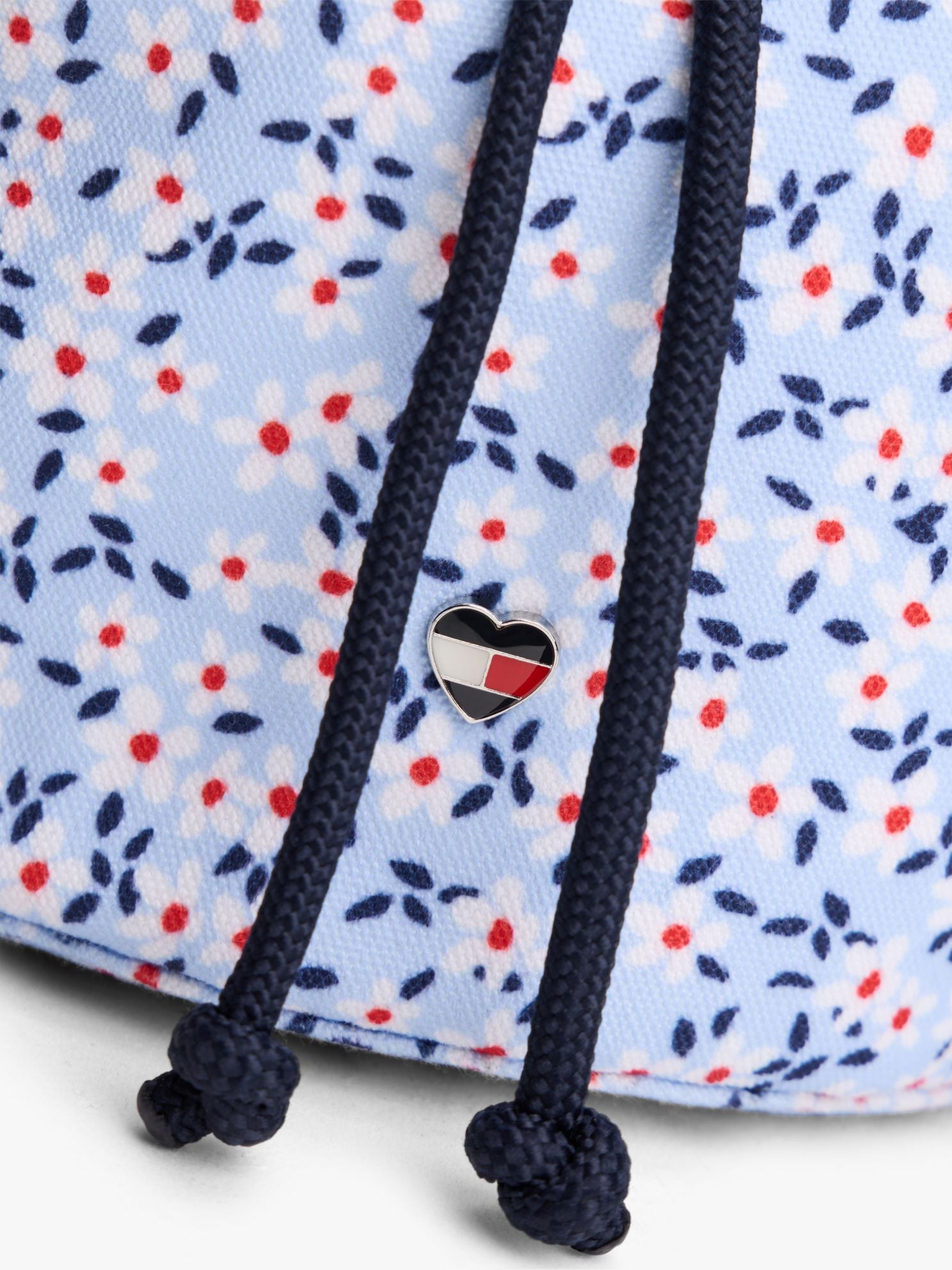 Tommy Hilfiger Kids' Floral Print Crossbody Bucket Bag
