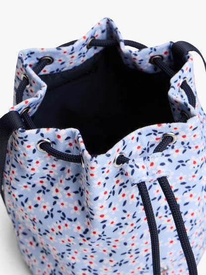 Tommy Hilfiger Kids' Floral Print Crossbody Bucket Bag