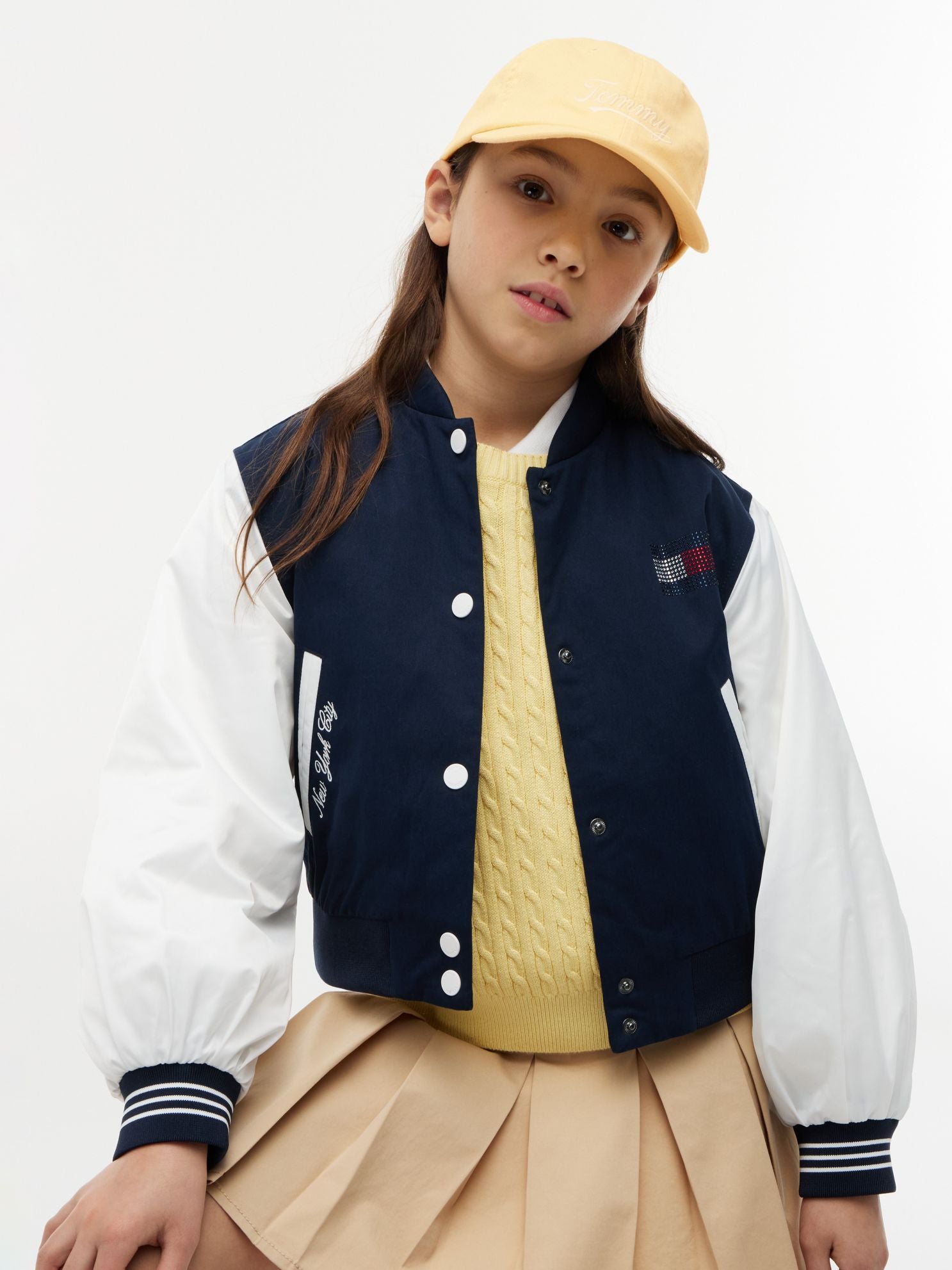 Tommy Hilfiger Kids' Script Tommy Logo Baseball Cap