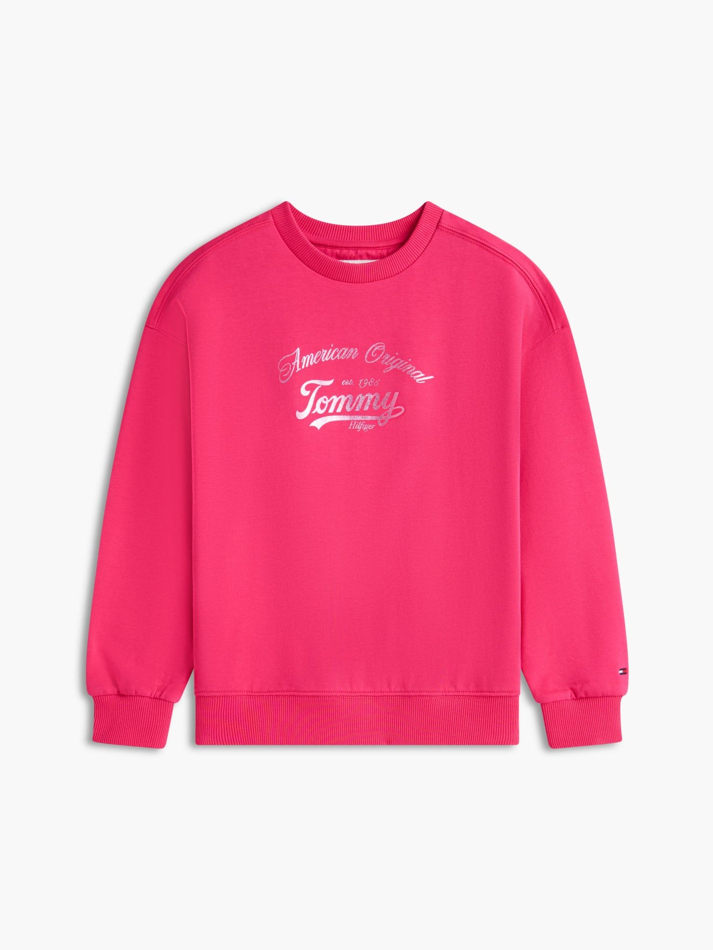 Tommy Hilfiger Kids' Foil Script Tommy Logo Sweatshirt