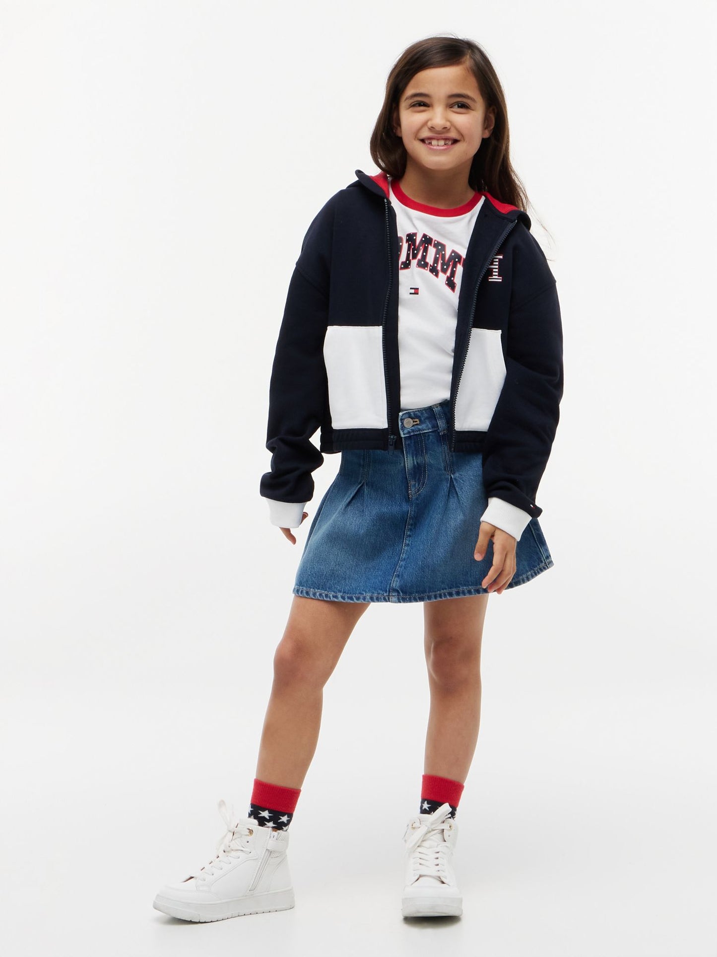 Tommy Hilfiger Kids' Star & Stripe Monogram Hoodie