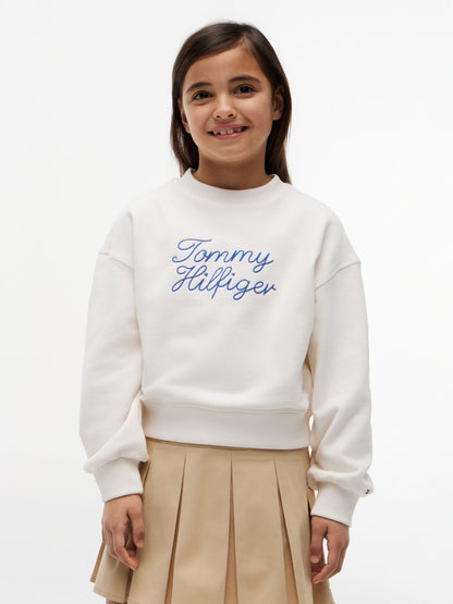 Tommy Hilfiger Kids' Hilfiger Logo Sweatshirt