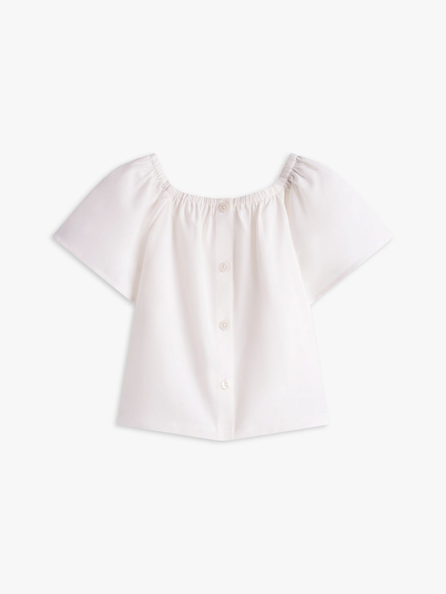 Tommy Hilfiger Kids' Puff-Sleeve Top