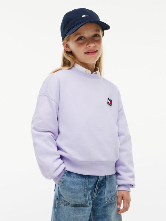 Tommy Hilfiger Kids' Flag Badge Logo Sweatshirt