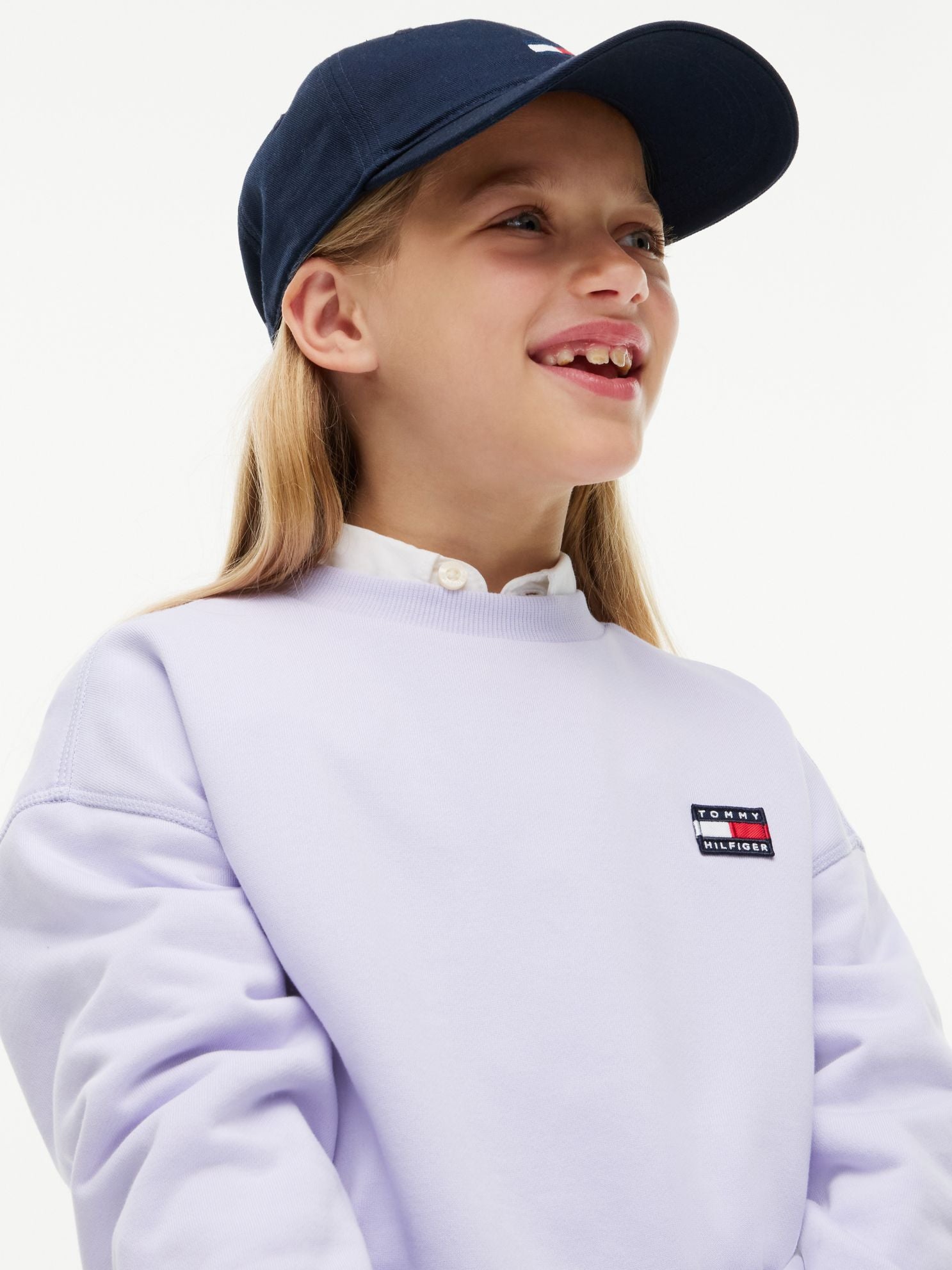 Tommy Hilfiger Kids' Flag Badge Logo Sweatshirt