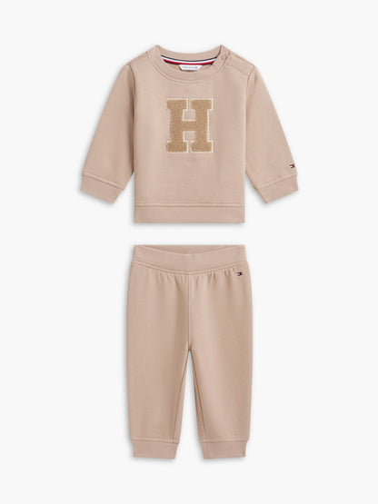 Tommy Hilfiger Babies' H-Logo Sweatshirt & Pant Set