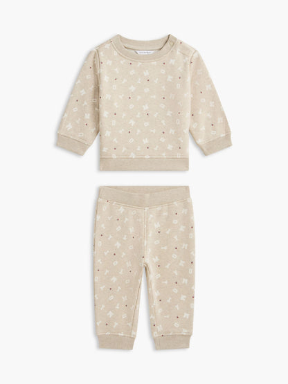 Tommy Hilfiger Babies' Tommy Sweatshirt & Pant Set