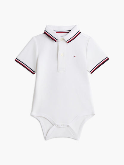 Tommy Hilfiger Babies' Tommy Wicking Polo Onesie