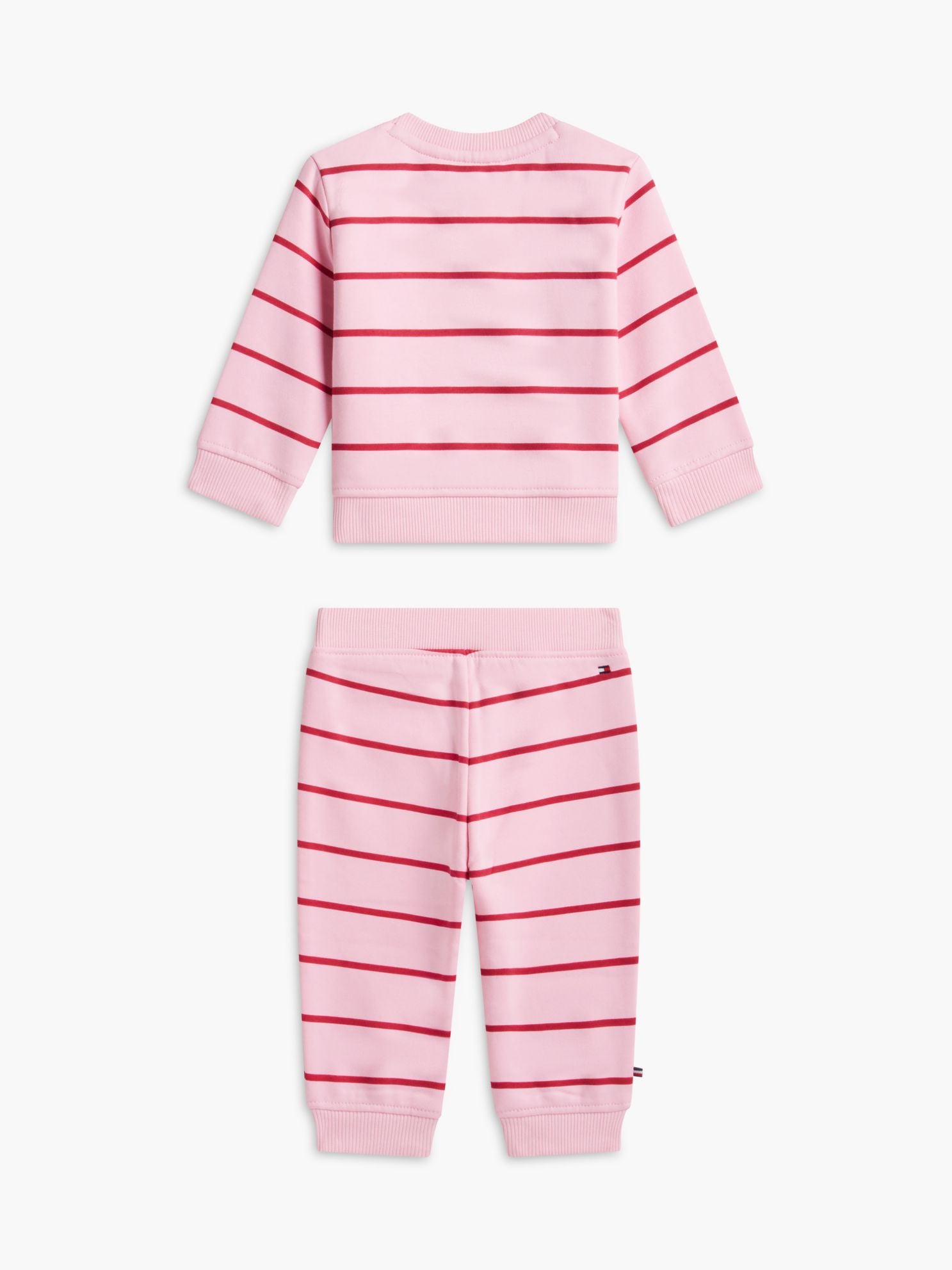 Tommy Hilfiger Babies' Striped Sweatshirt & Pant Set
