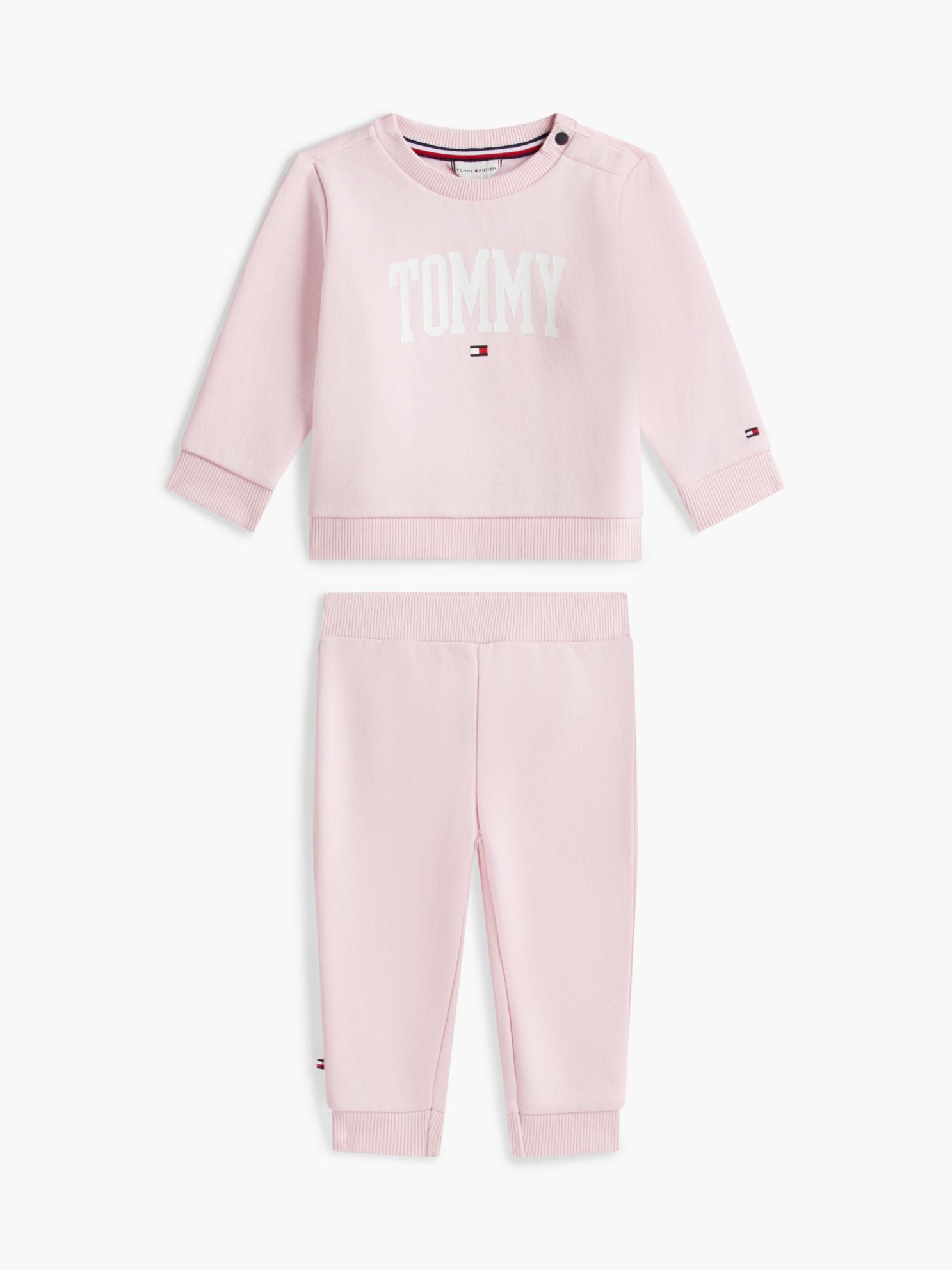Tommy Hilfiger Babies' Tommy Logo Sweatshirt & Pant Set