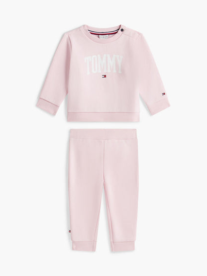Tommy Hilfiger Babies' Tommy Logo Sweatshirt & Pant Set