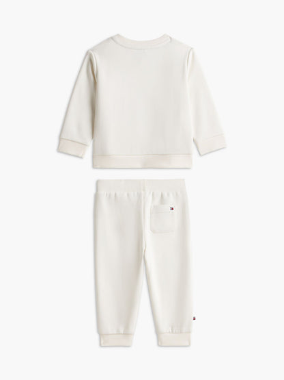 Tommy Hilfiger Babies' Tommy Logo Sweatshirt & Pant Set