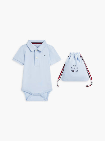 Tommy Hilfiger Babies' Polo Onesie and Gift Bag
