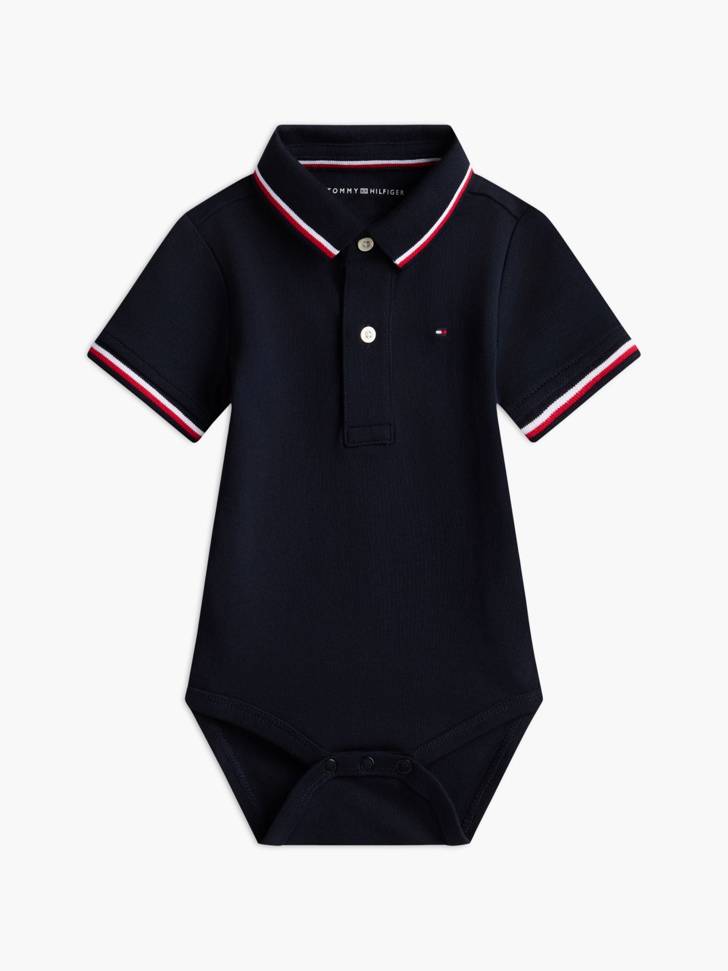 Tommy Hilfiger Babies' Tommy Wicking Polo Onesie