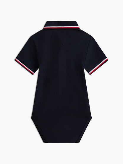 Tommy Hilfiger Babies' Tommy Wicking Polo Onesie