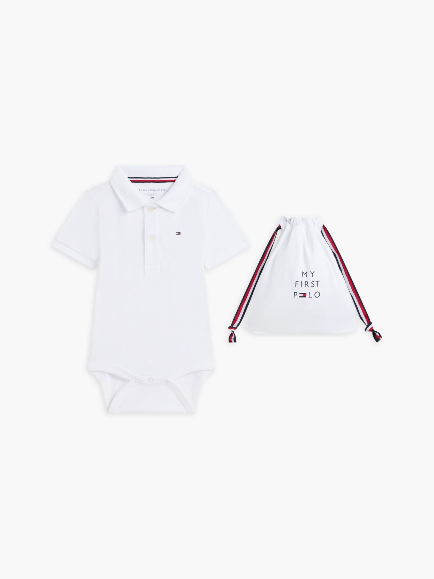 Tommy Hilfiger Babies' Polo Onesie and Gift Bag