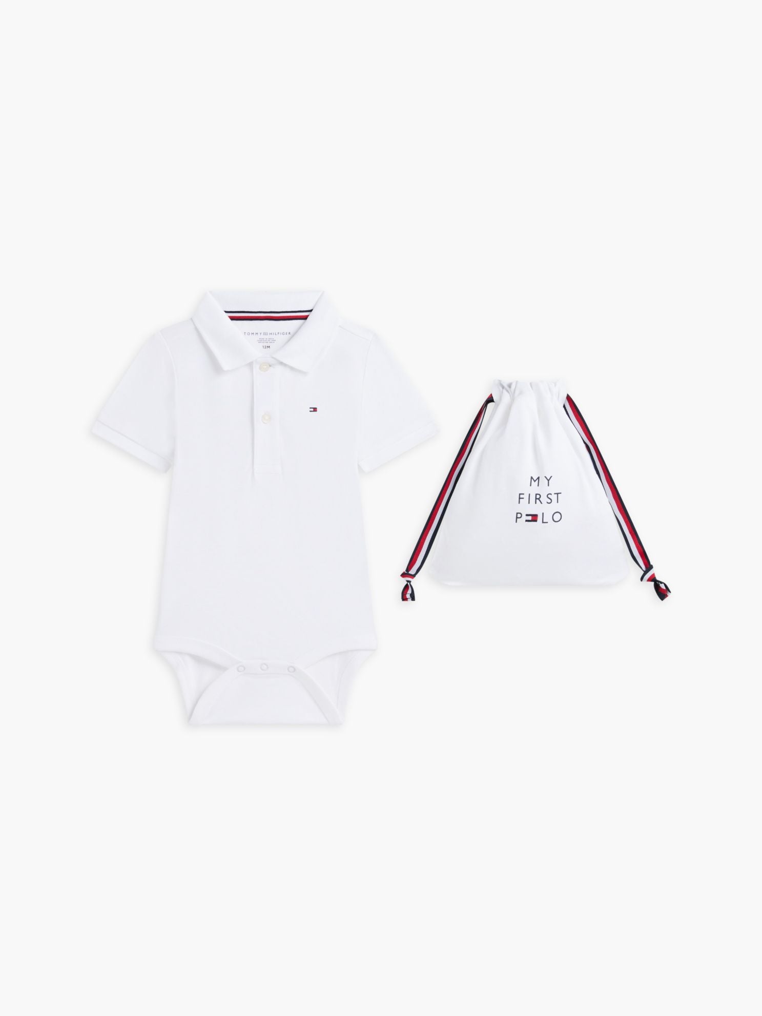 Tommy Hilfiger Babies' Polo Onesie and Gift Bag
