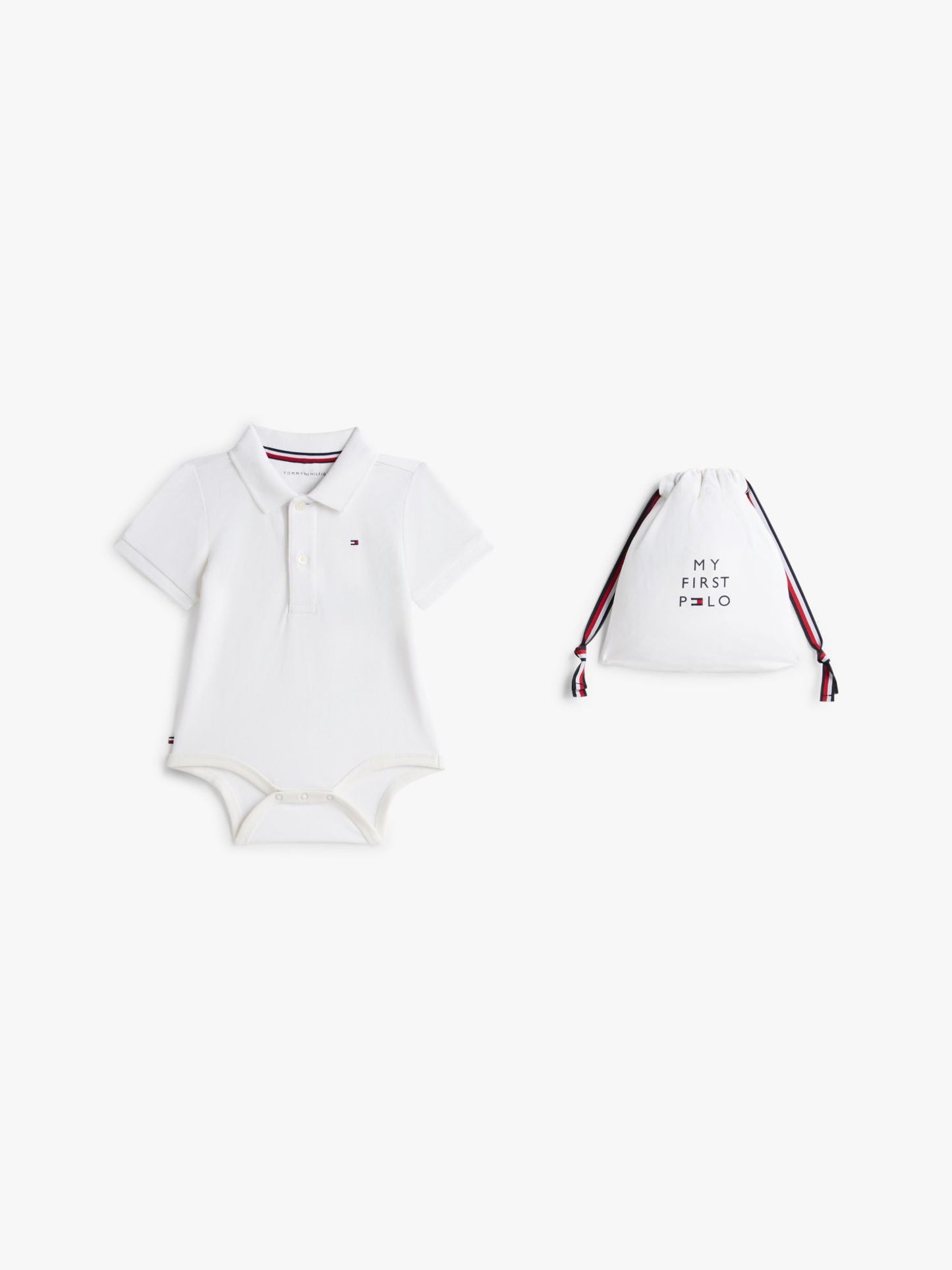 Tommy Hilfiger Babies' Polo Onesie and Gift Bag