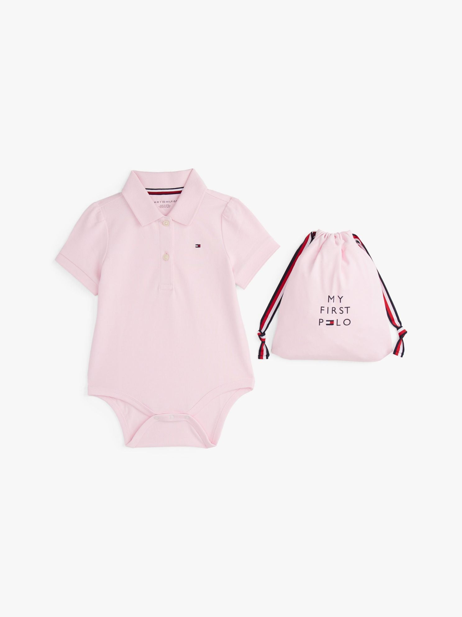 Tommy Hilfiger Babies' Polo Onesie and Gift Bag