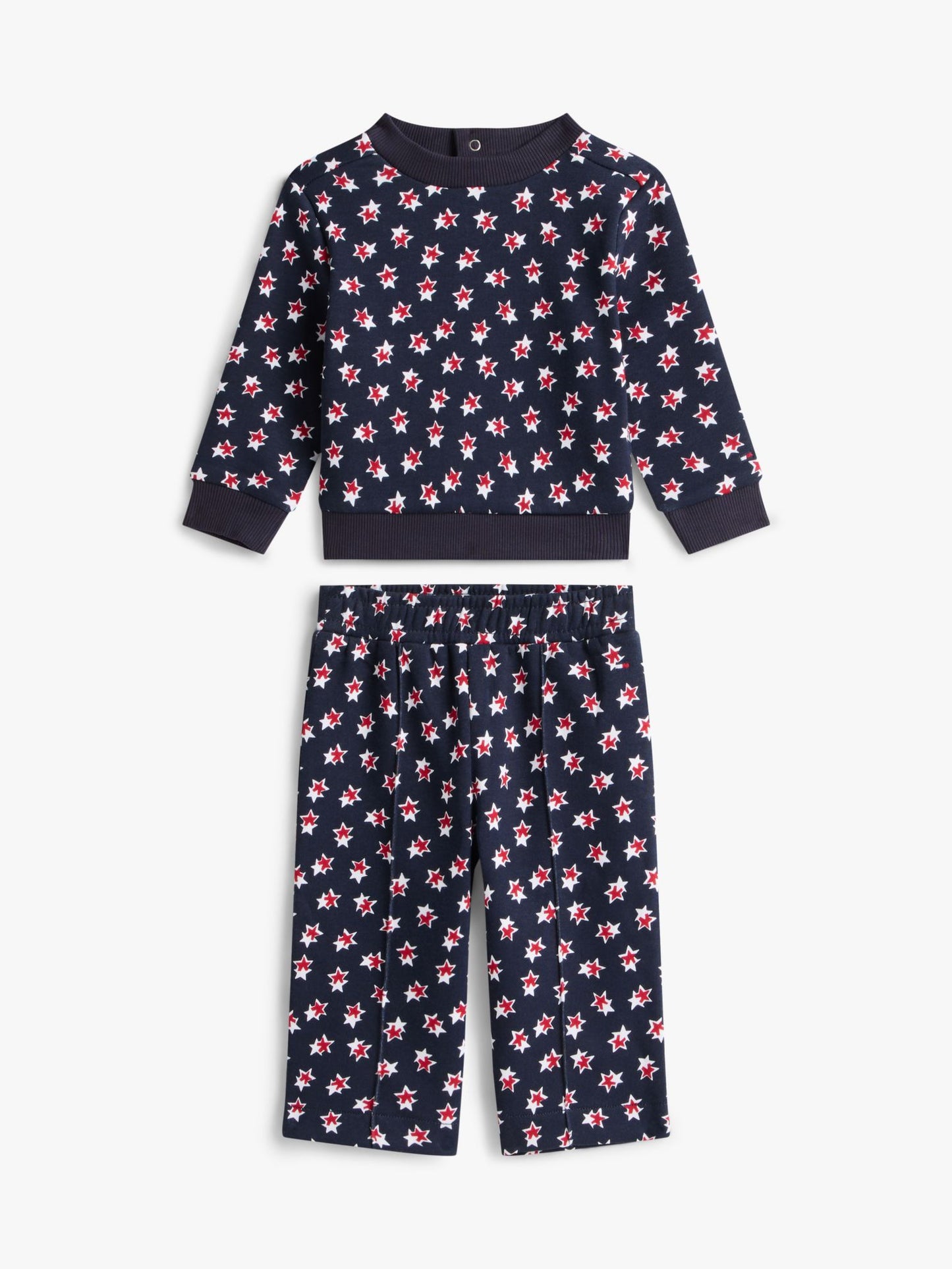 Tommy Hilfiger Babies' Star Top & Wide Leg Pant Set
